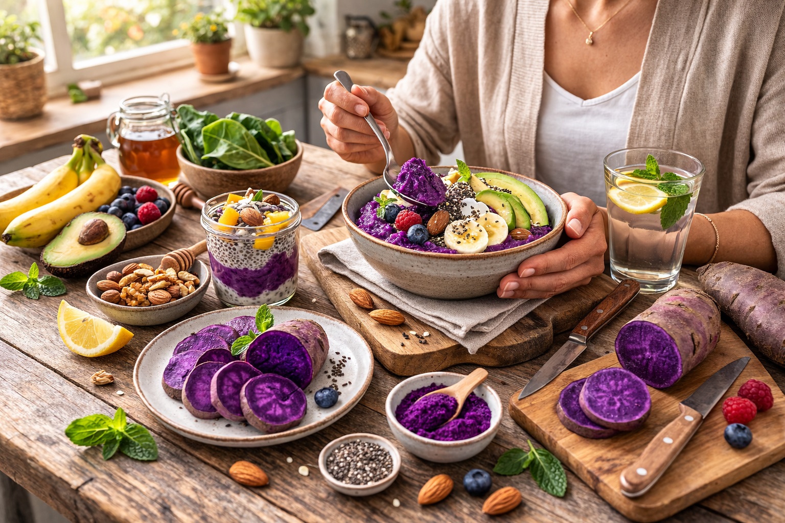 Quels sont les bienfaits de l’ube sur votre santé ?